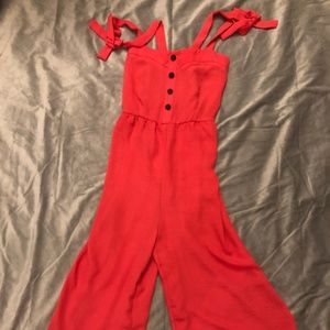Primark hot pink jumpsuit